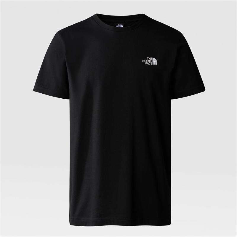 M SS SIMPLE DOME TEE Black
