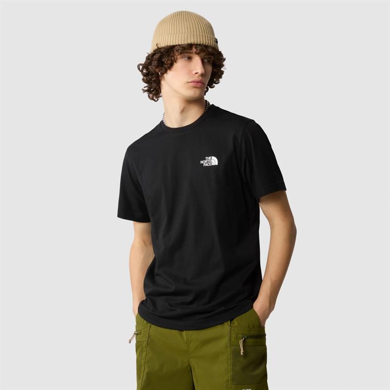 M SS SIMPLE DOME TEE Black