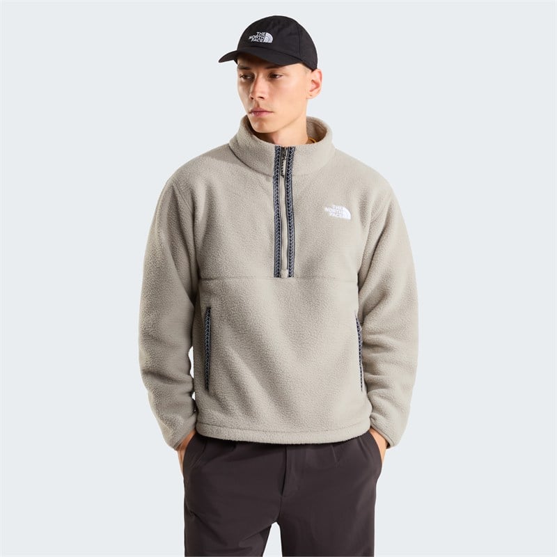 M TNF FLEESKI 1/4 ZIP PO Stone Slab