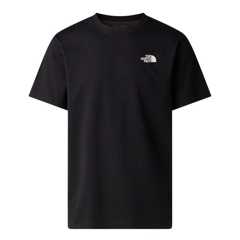 M VERTICAL REGULAR SHORT SLEEVE TEE-GRAP Black