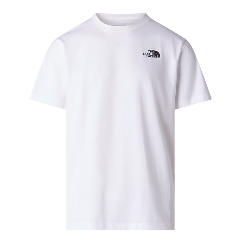 M VERTICAL REGULAR SHORT SLEEVE TEE-GRAP White