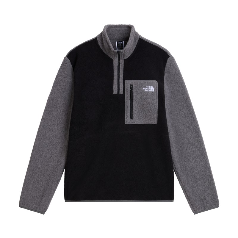 M YUMIORI 1/4 ZIP Black