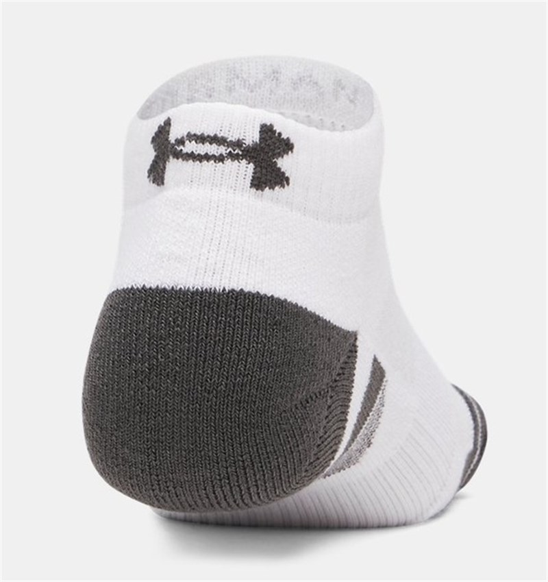 New Ua Perf Tech 3Pk Low White