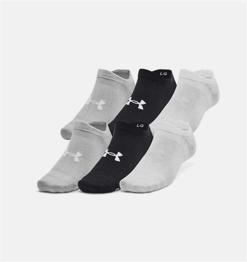 UA Essential No Show 6pk Black