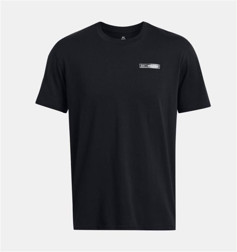 UA HW ARMOUR LABEL SS Siyah