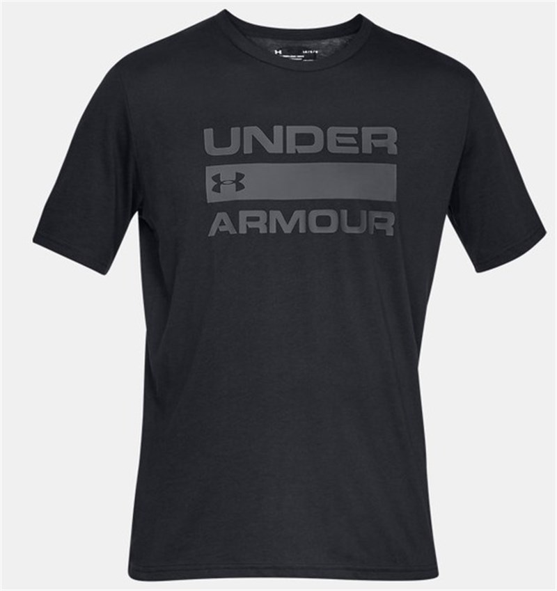 UA TEAM ISSUE WORDMARK SS Black
