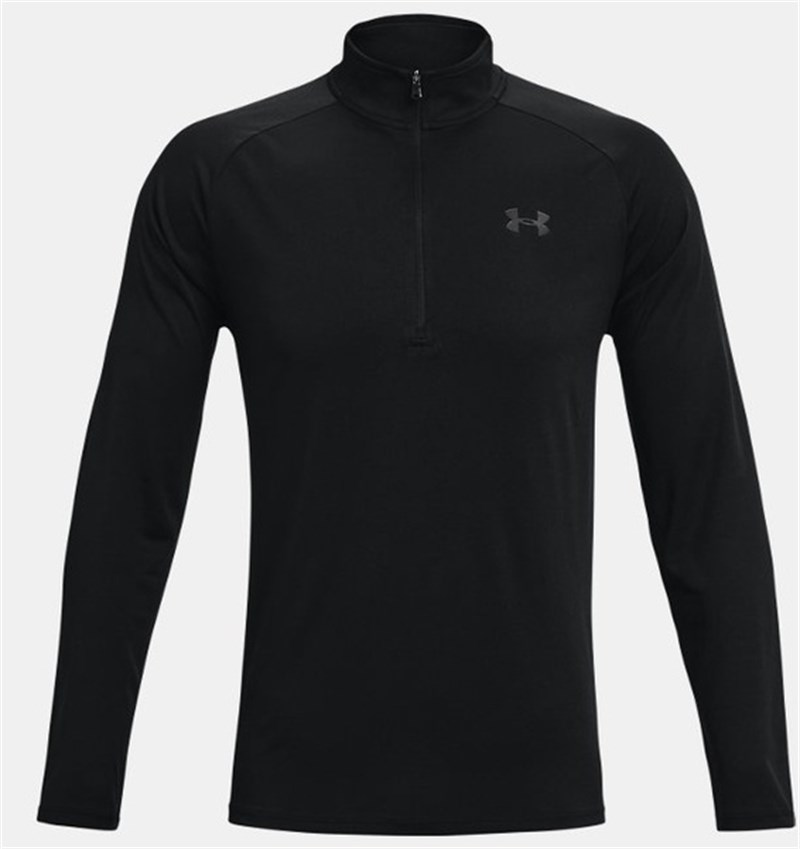Ua Tech 2.0 1/2 Zip Black