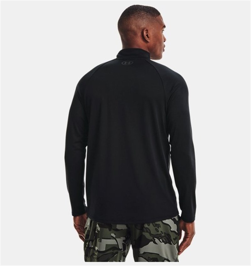 Ua Tech 2.0 1/2 Zip Black