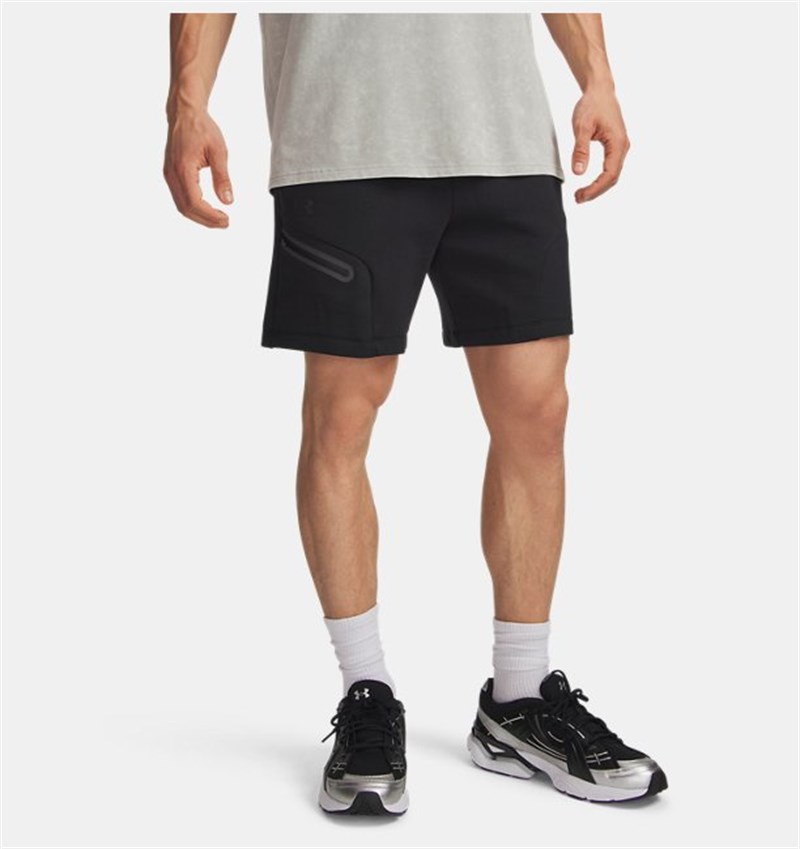 UA Unstoppable Flc Shorts Black