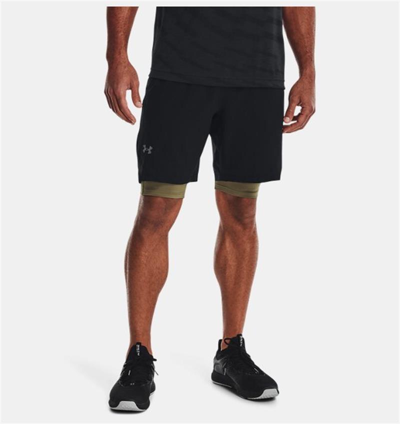 UA Vanish Woven 8in Shorts Black