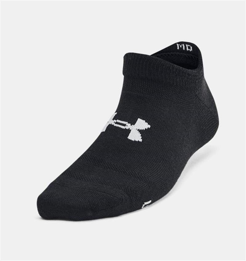 UA Yth Essential No Show 6pk Black