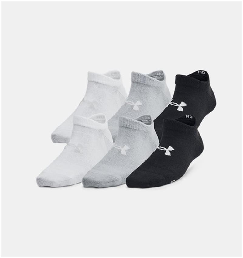 UA Yth Essential No Show 6pk Black