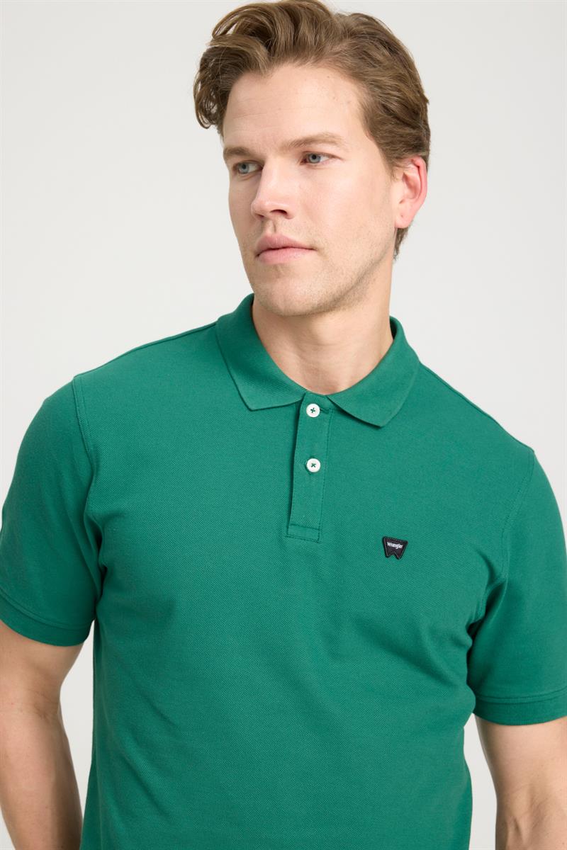 Erkek Regular Fit Polo T-shirt Green