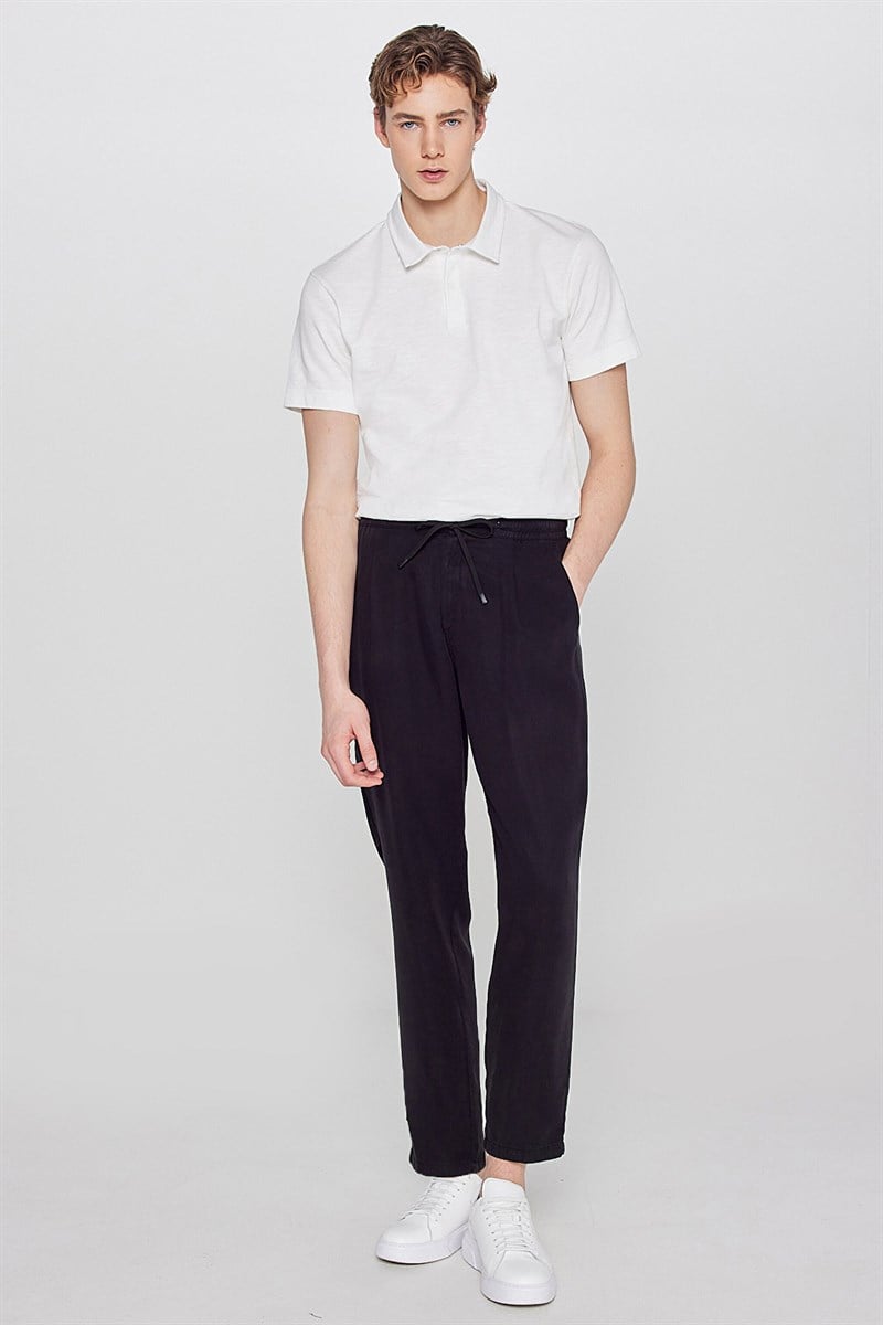 Tencel Pantolon Siyah