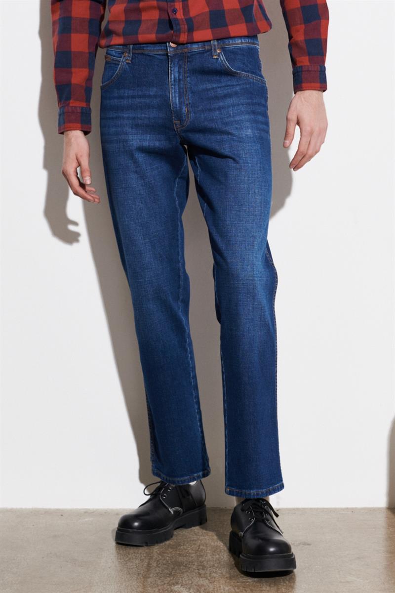 Texas Jean Pantolon MidBlue