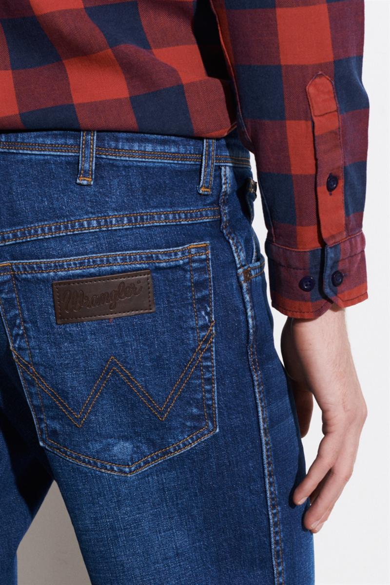 Texas Jean Pantolon MidBlue
