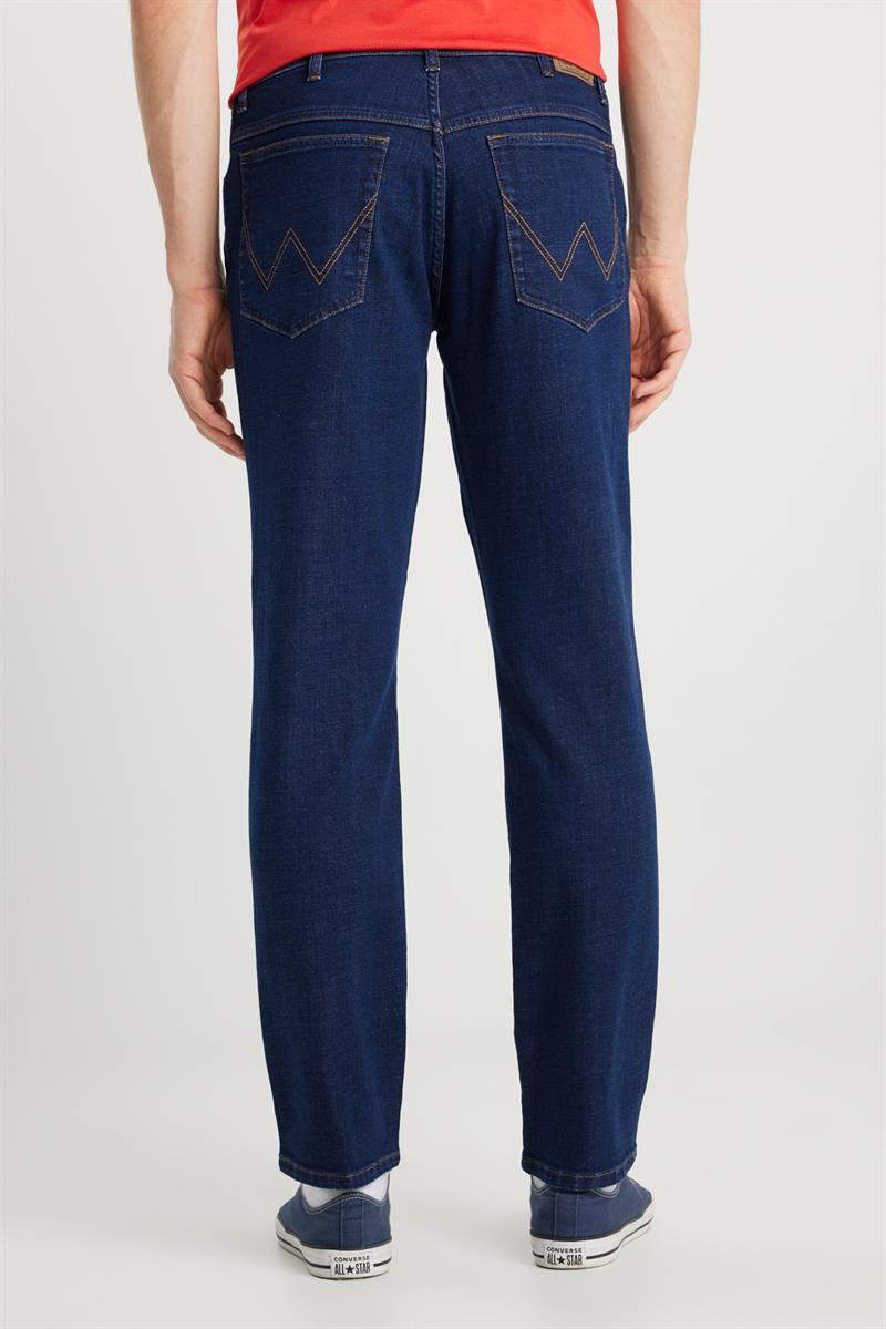 Texas Slim Denim Pantolon Dark Indigo