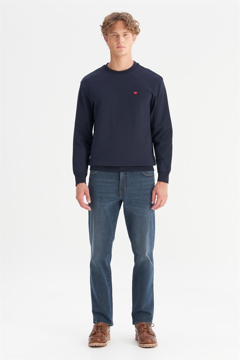 Texas Slim Denim Pantolon Dark Indigo