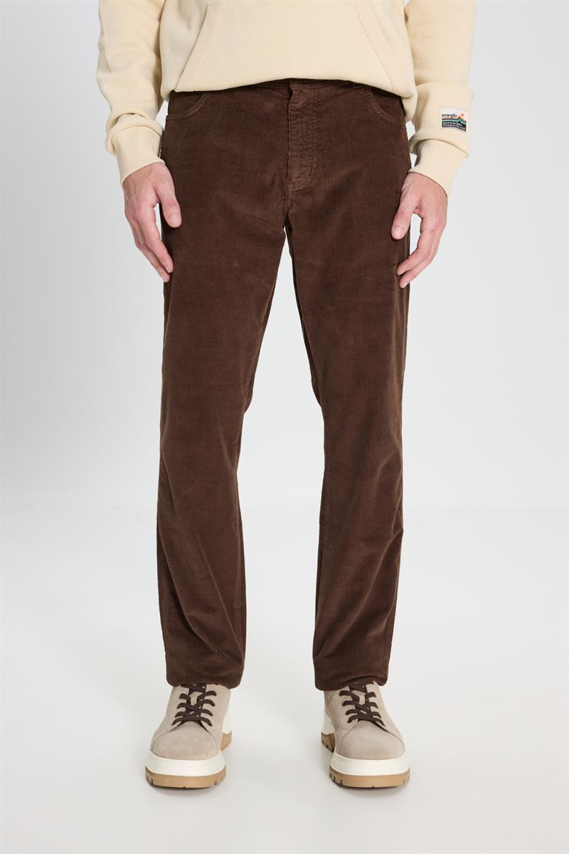 Texas Slim Kadife Pantolon Coffee Bean