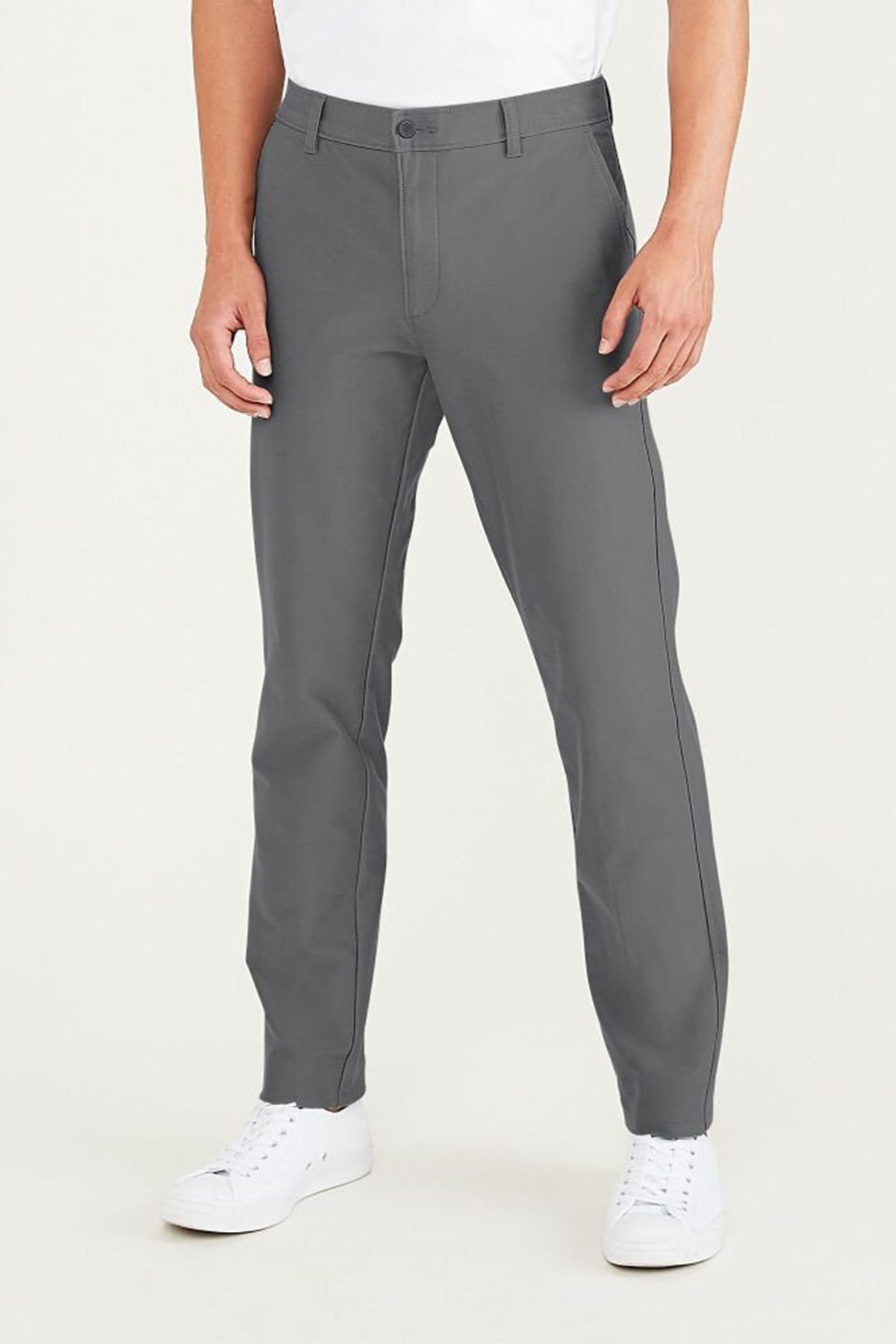 Comfort Knit Chino Slim Pantolon BURMA GREY