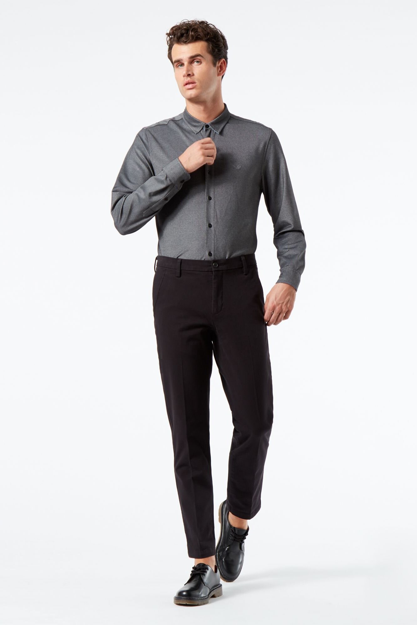 Dockers Workday Khaki Slim Pantolon Black