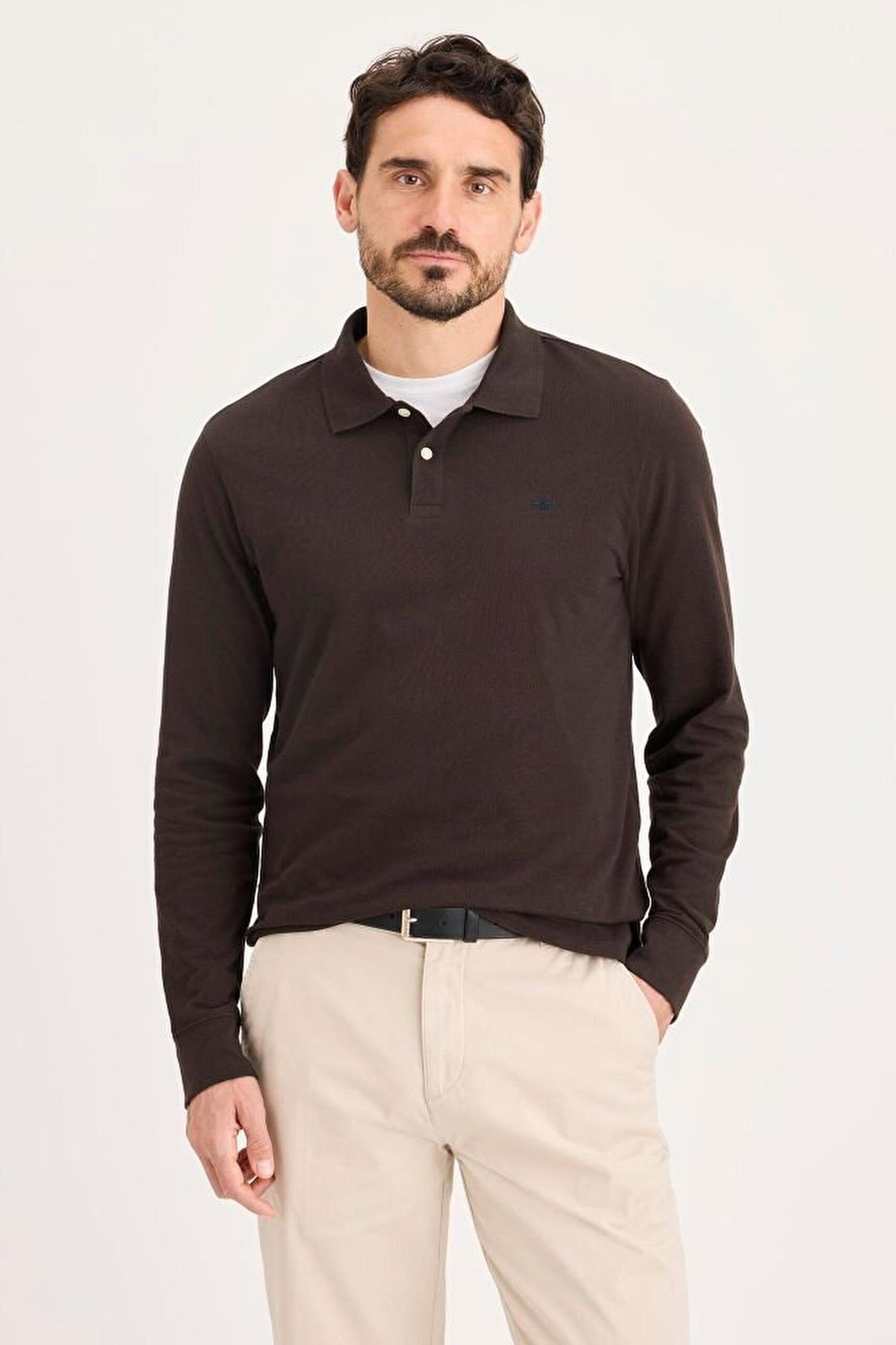 LS Polo Yaka Tişört Beige