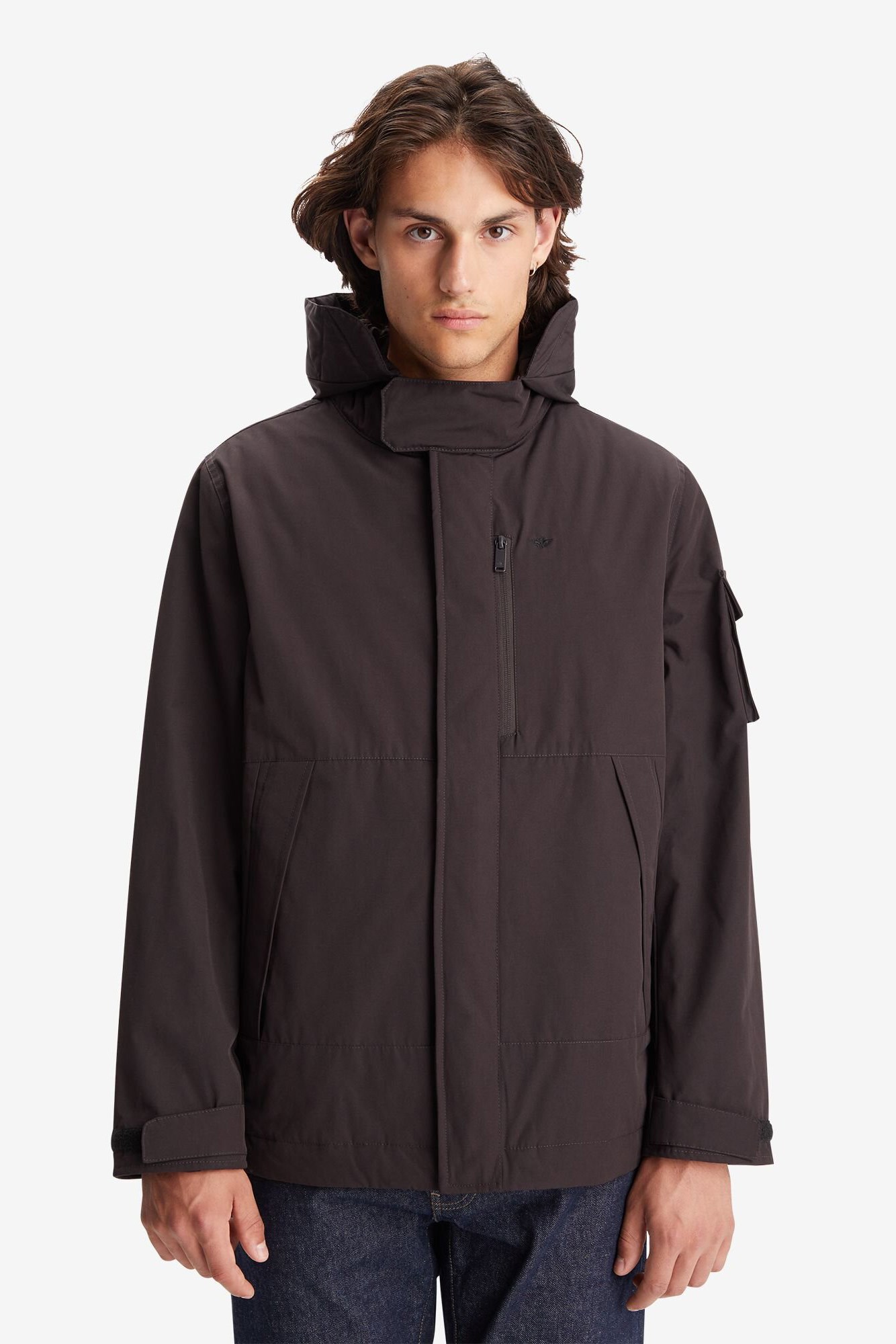 Rain Hoodie Black