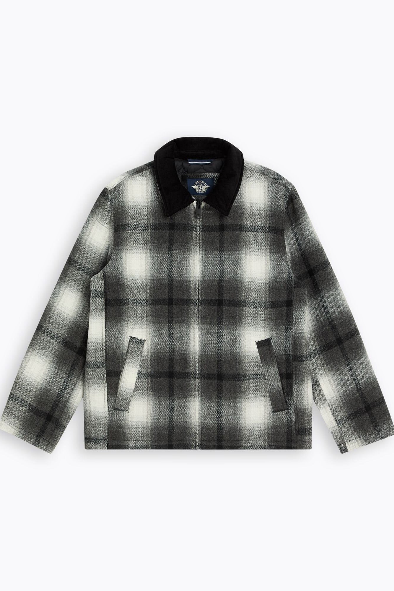 Wool Blend Laydown Collar James Dean Kadife Yakalı Mont Red