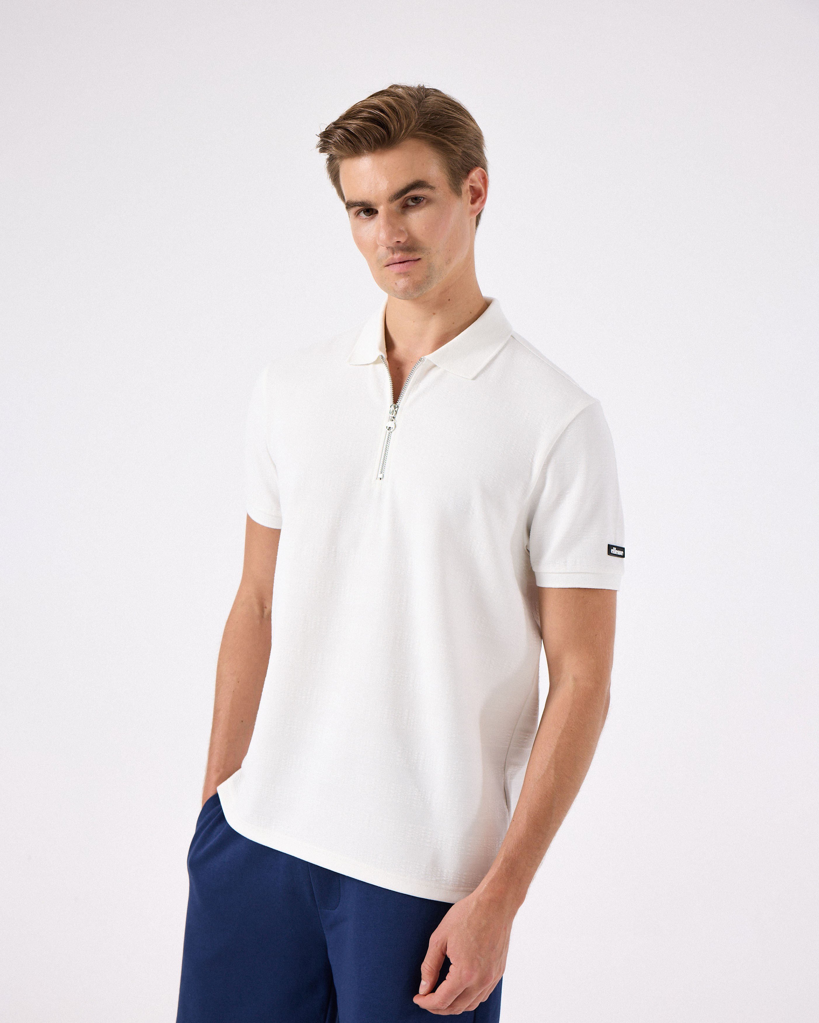 Ellesse Erkek Polo Tişört EM493-OF Off White