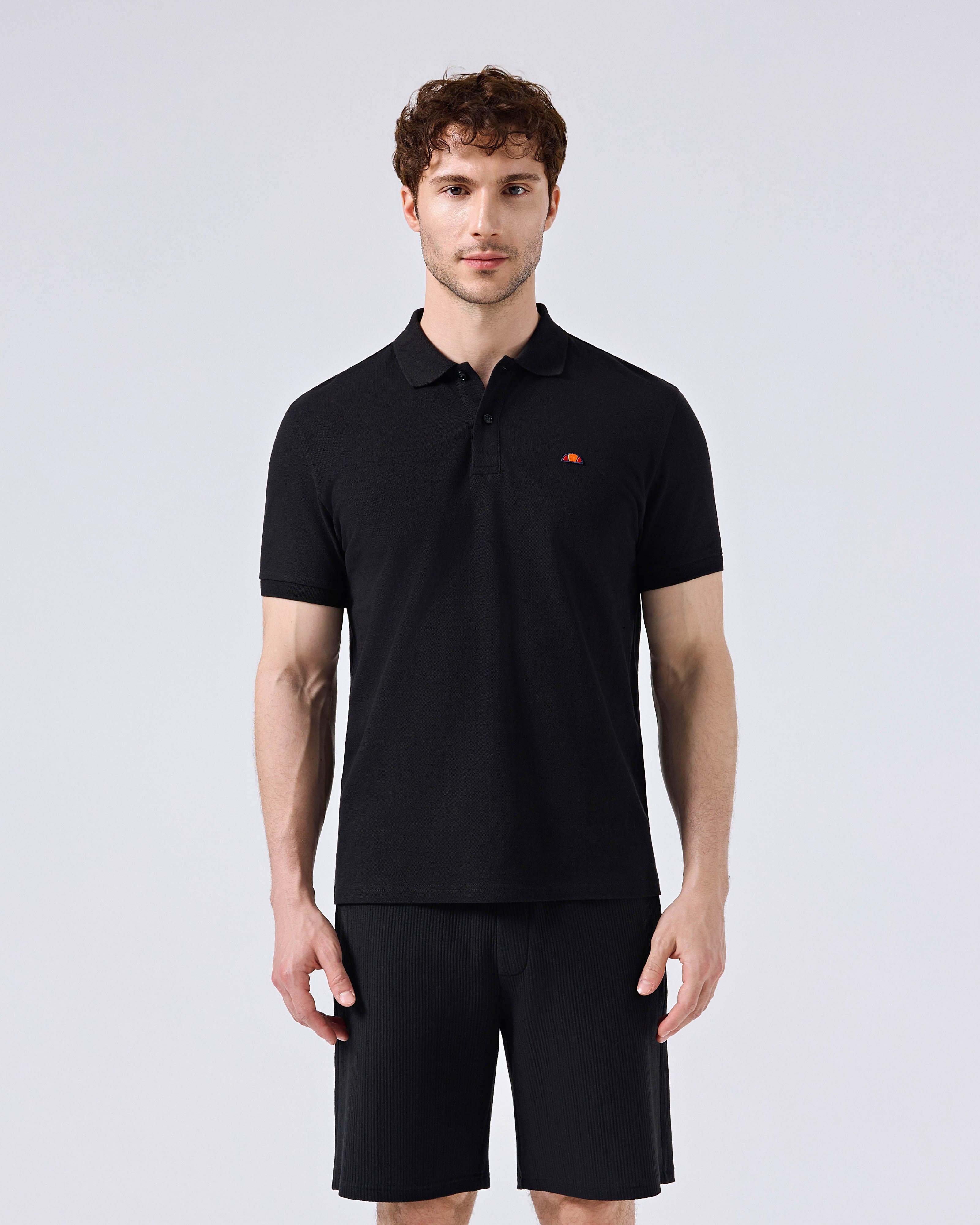 Ellesse Erkek Polo Tişört M-6SM5044-BK Siyah
