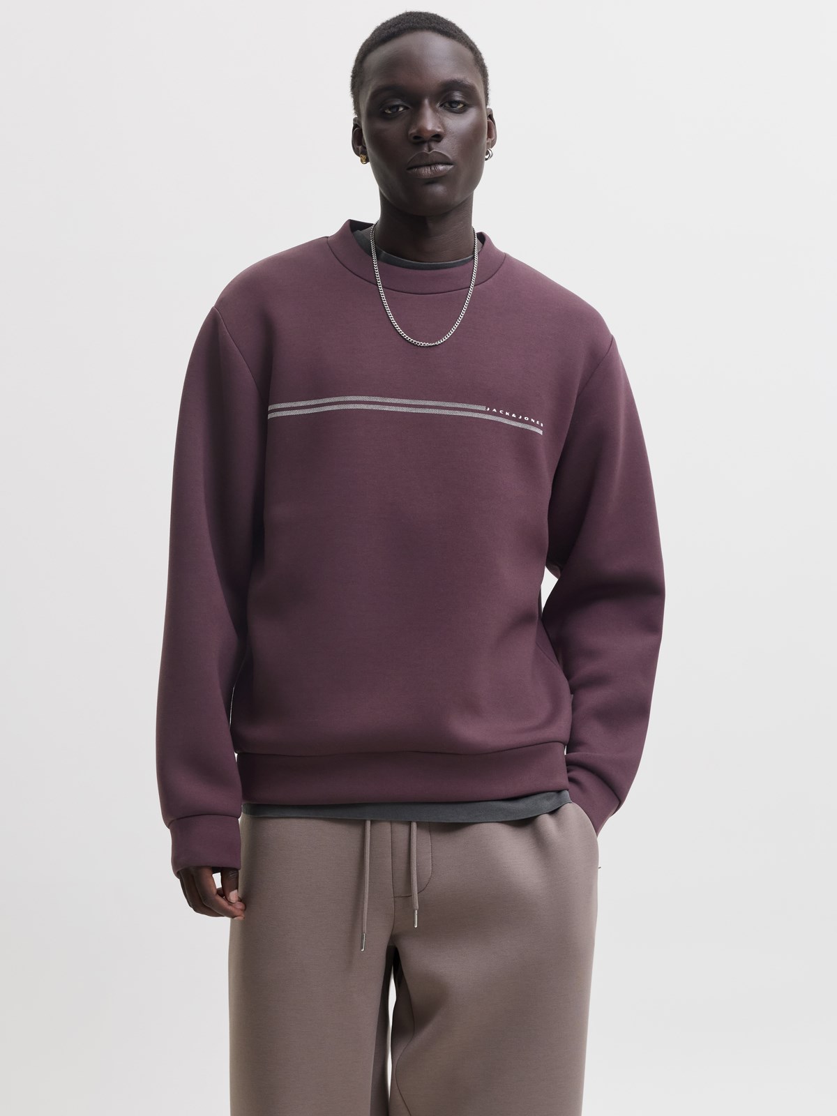 JCOFUSION SCUBA SWEAT CREW NECK SN Fudge