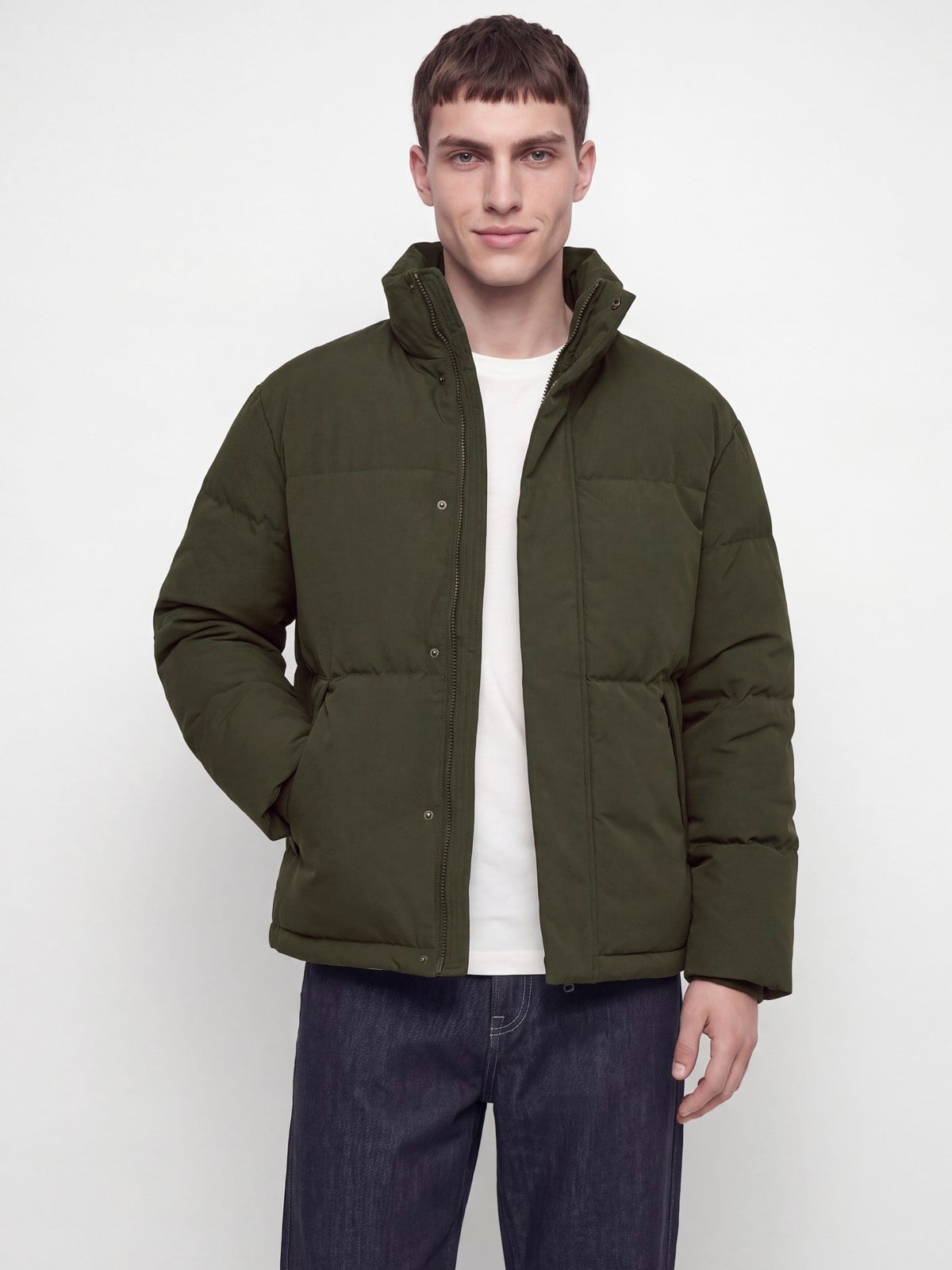 JJESOHO PUFFER COLLAR AW26 SN Rosin