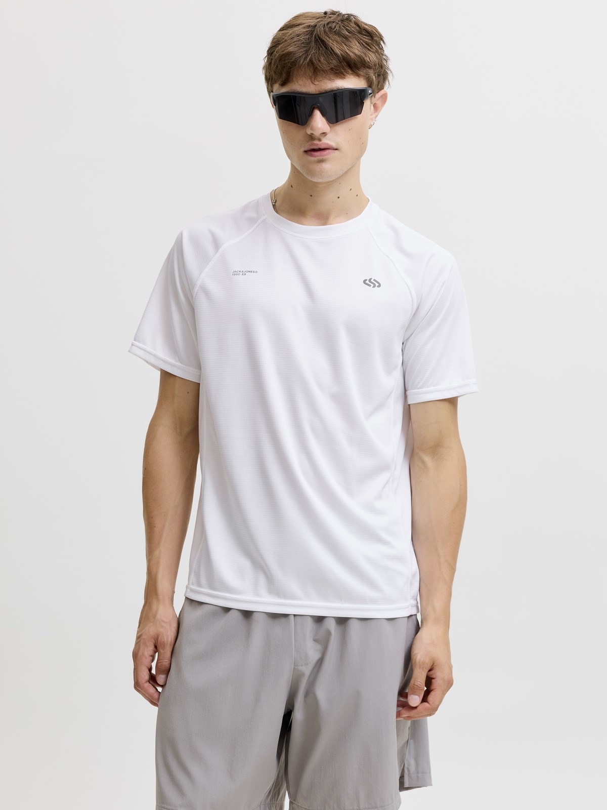 JJSFLUX T-SHIRT SN Bright White