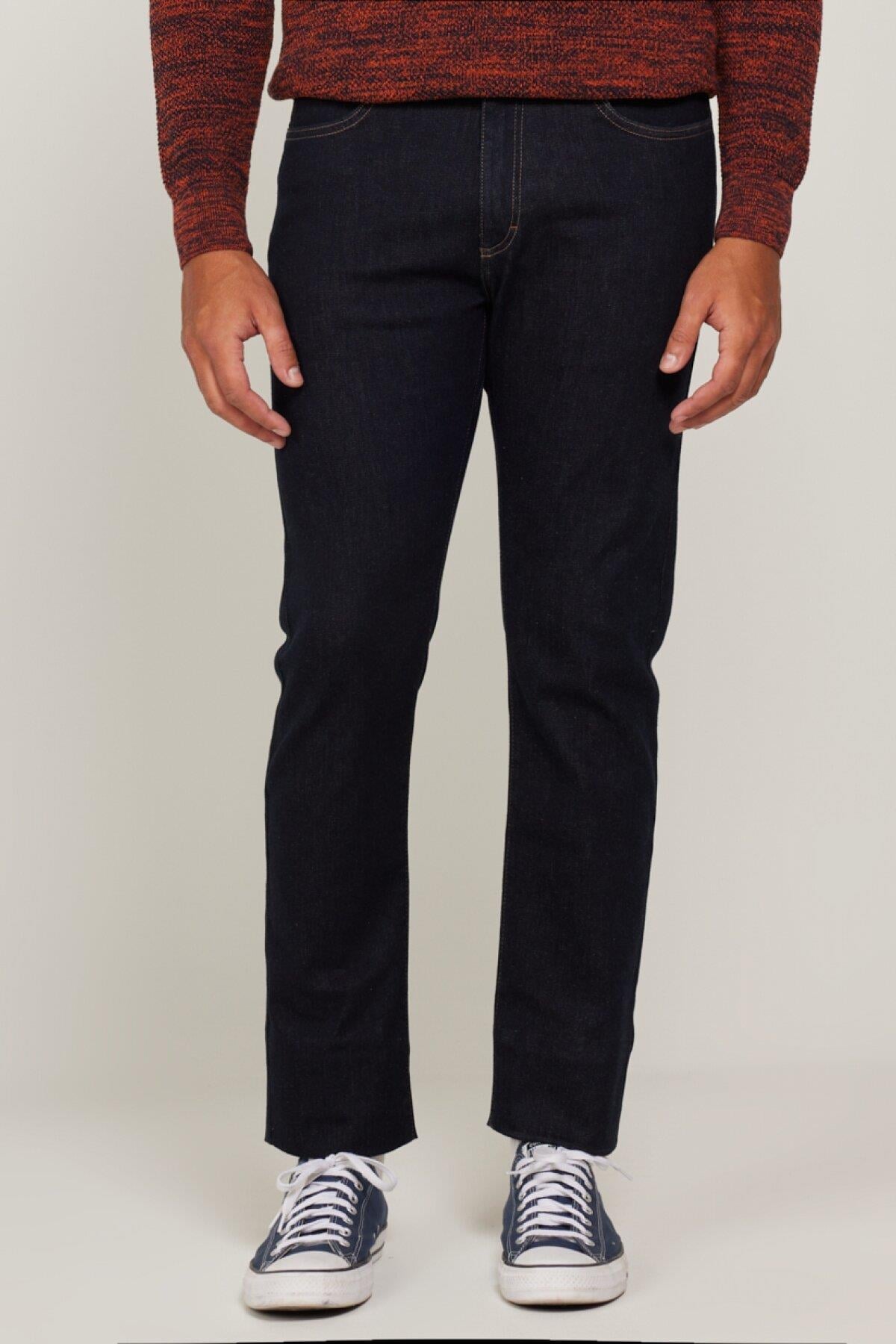 Extreme Motion Slim Jean Kot Pantolon Dark Blue