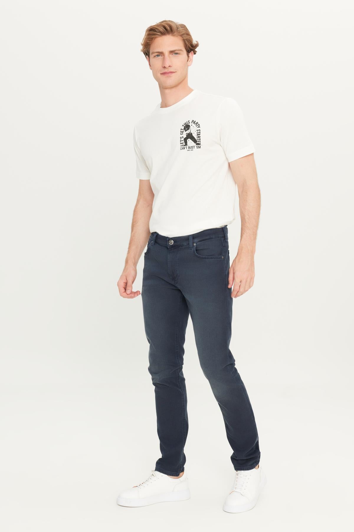 Luke Denim Pantolon Dark Indigo