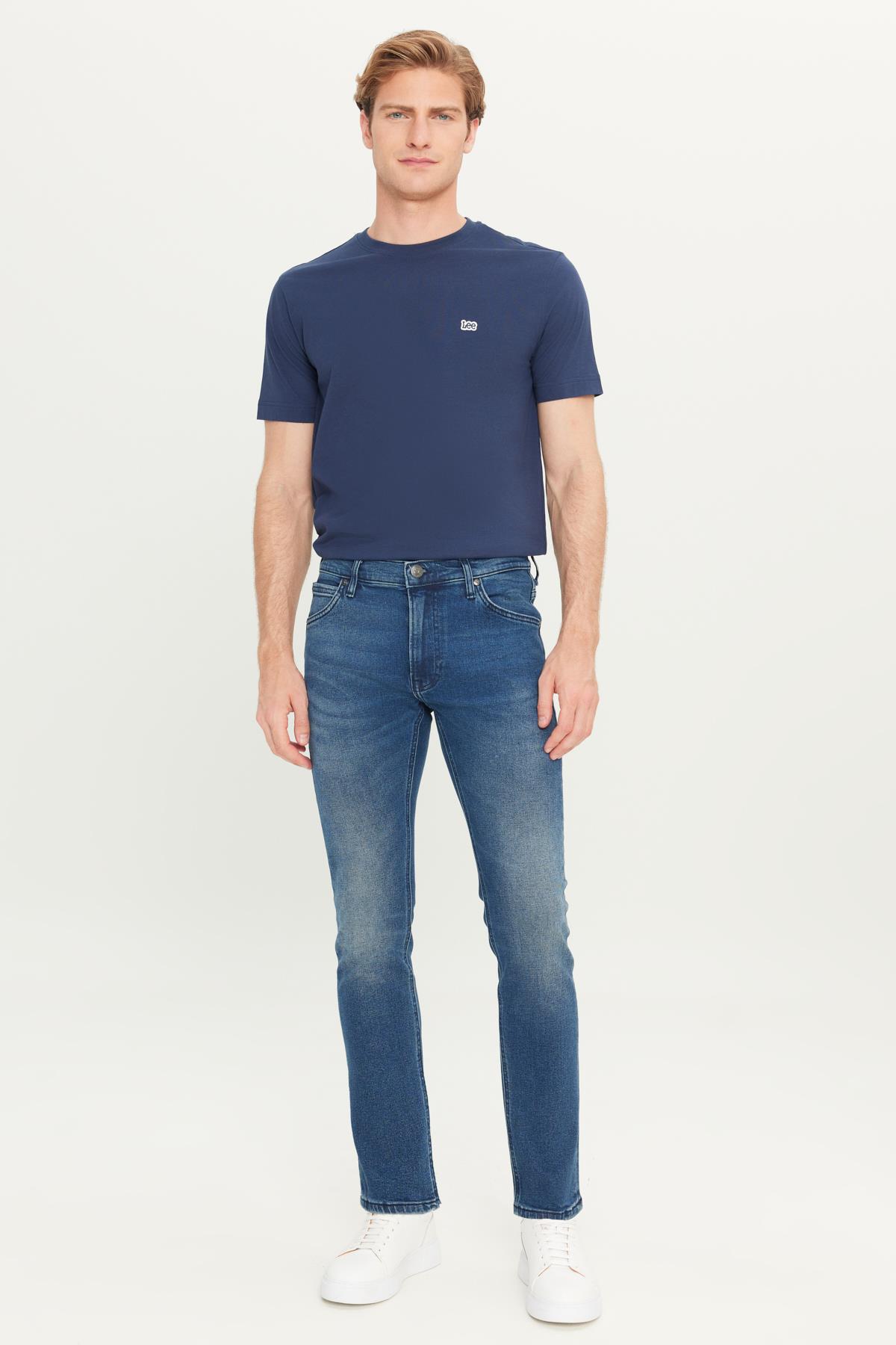 Luke Denim Pantolon Mid Indigo