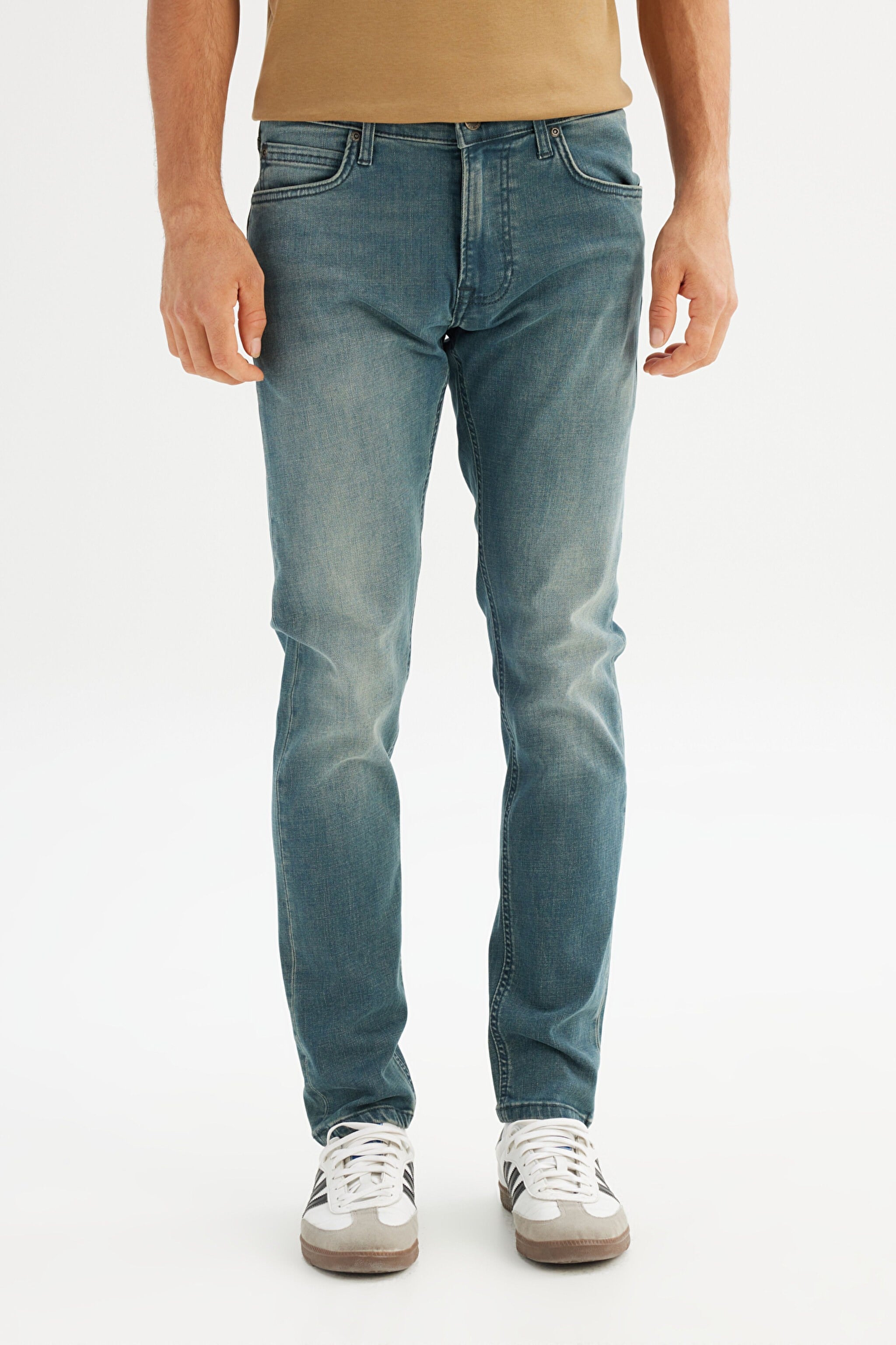 Luke Denim Pantolon Stone