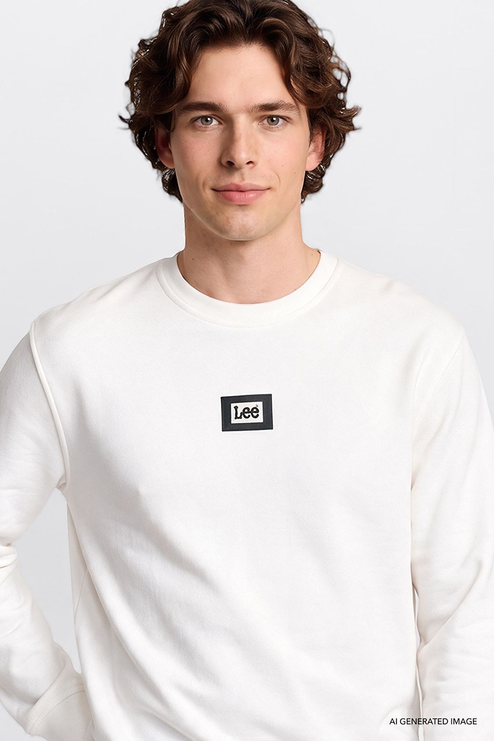 Mid Logo Sweatshirt Off White