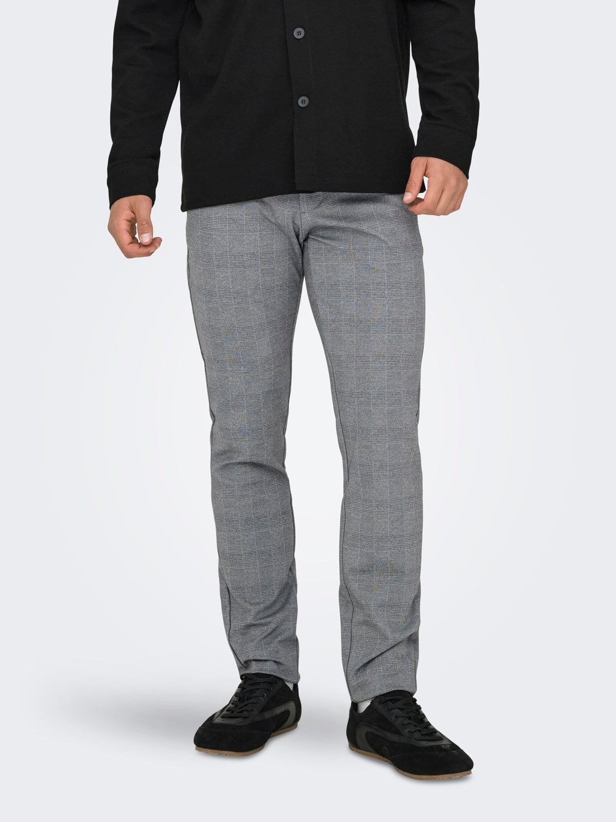 ONSMARK SLIM CHECK PANTS 9887 NOOS Limestone