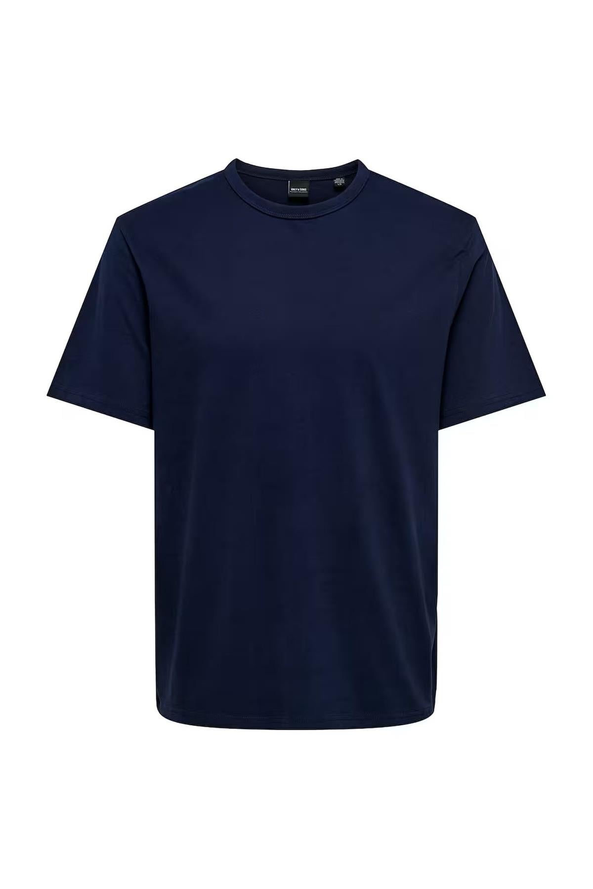 ONSSMART LIFE REG SS TEE Navy Blazer