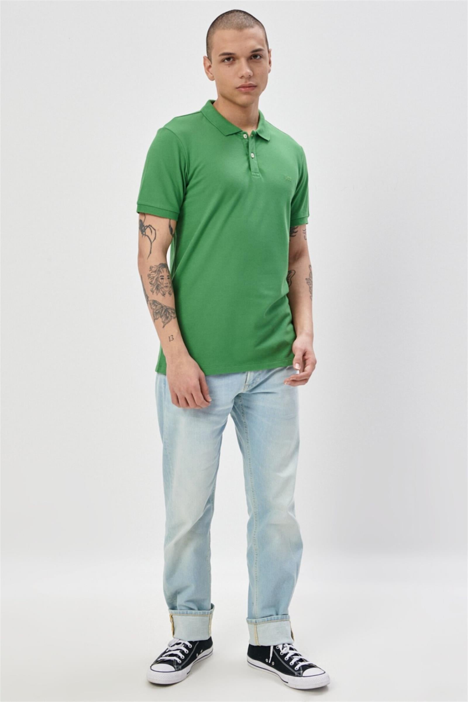 Polo Yaka Tişört Mint Green
