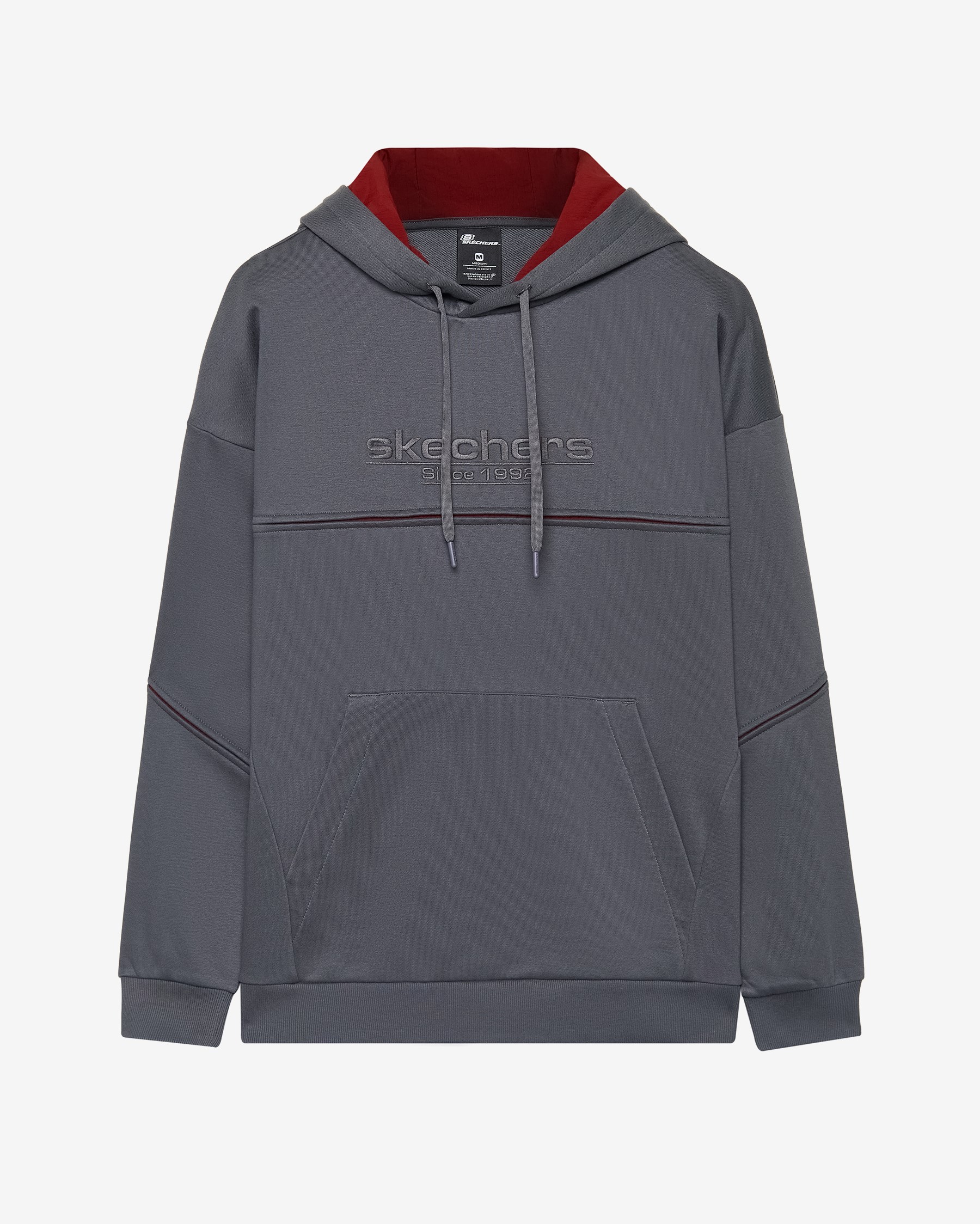 Skechers M Hoodie Sweatshirt Gray