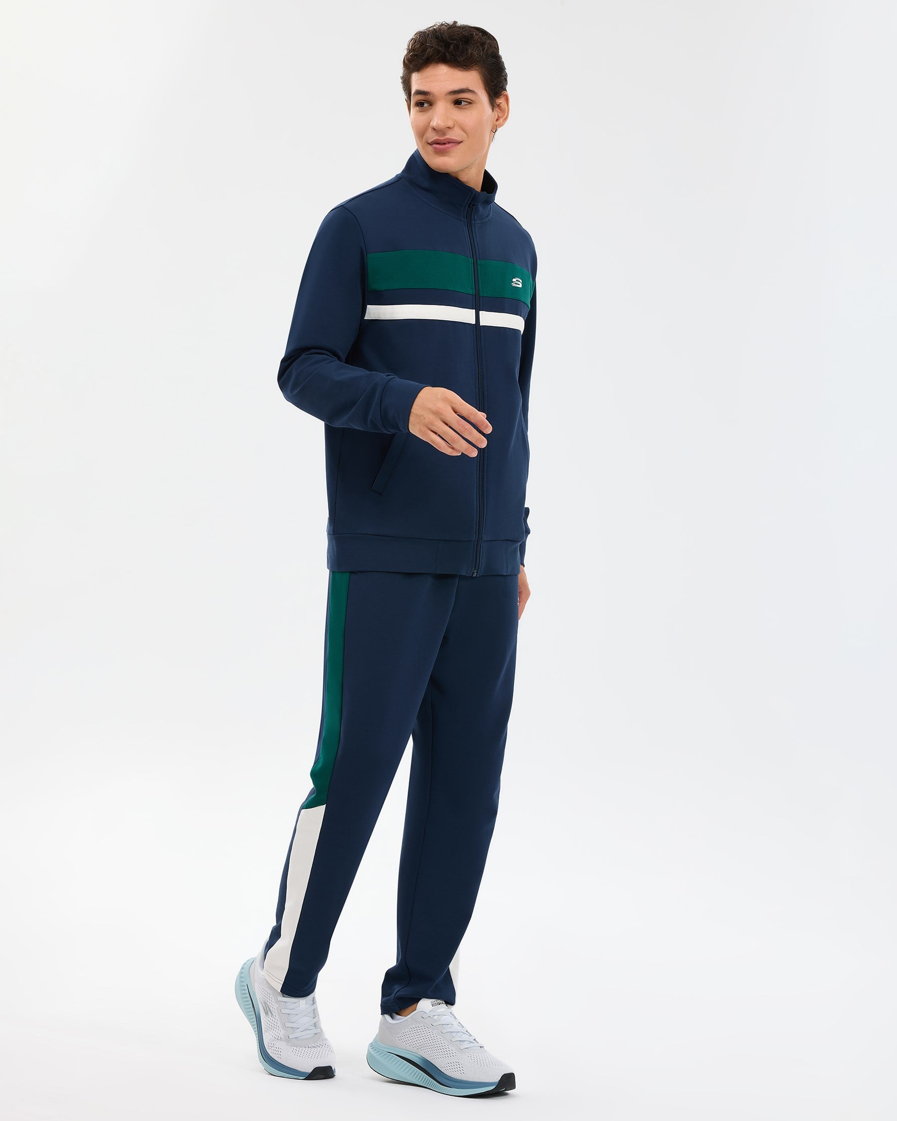 Skechers M Performance Coll. Track Suit Navy