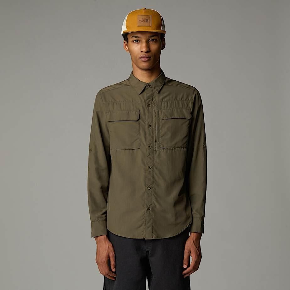 M L/S SEQUOIA SHIRT NEW TAUPE GREEN