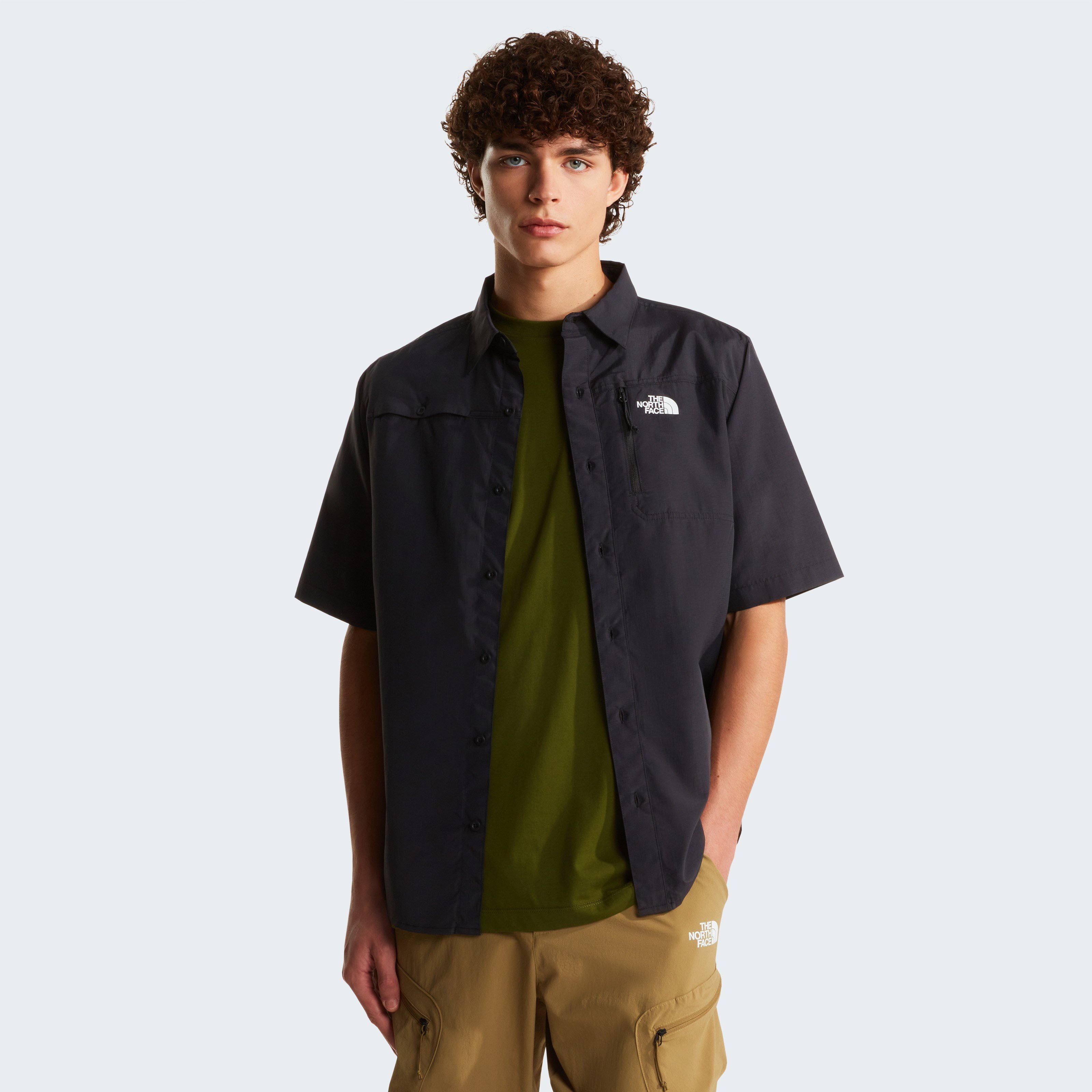 M SEQUOIA SHORT SLEEVE SHIRT Black