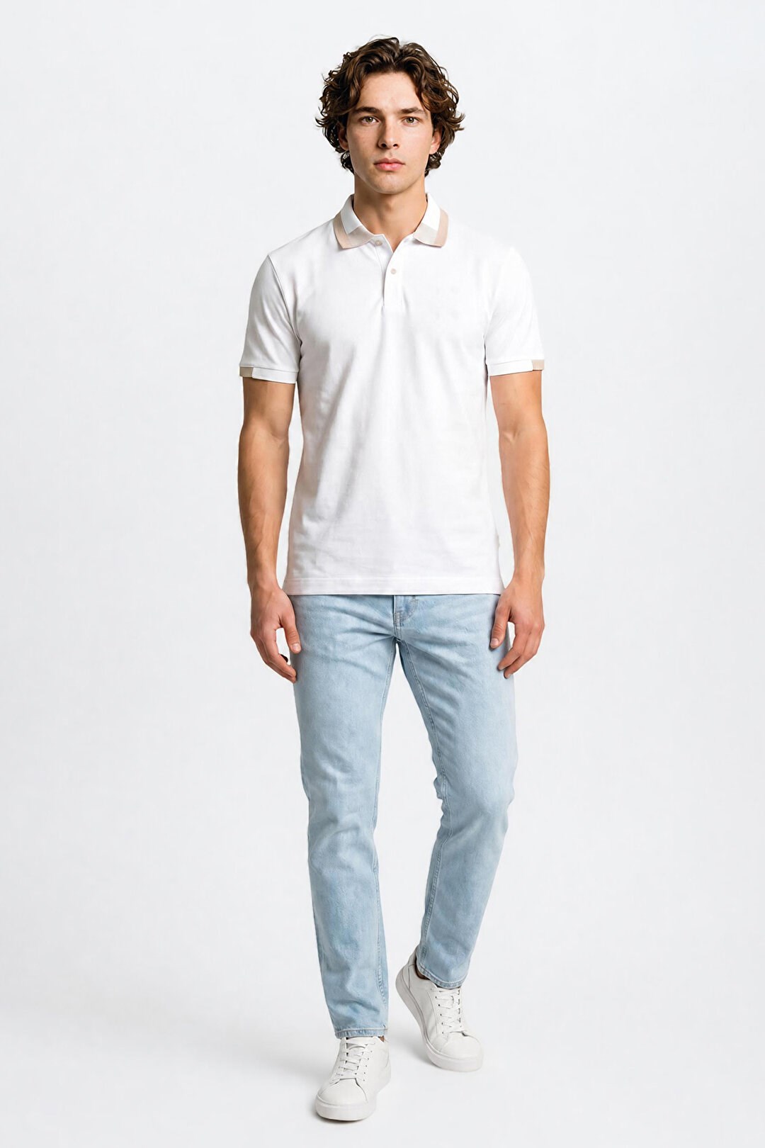 Greensboro Regular Straight Jean Pantolon Whitewater