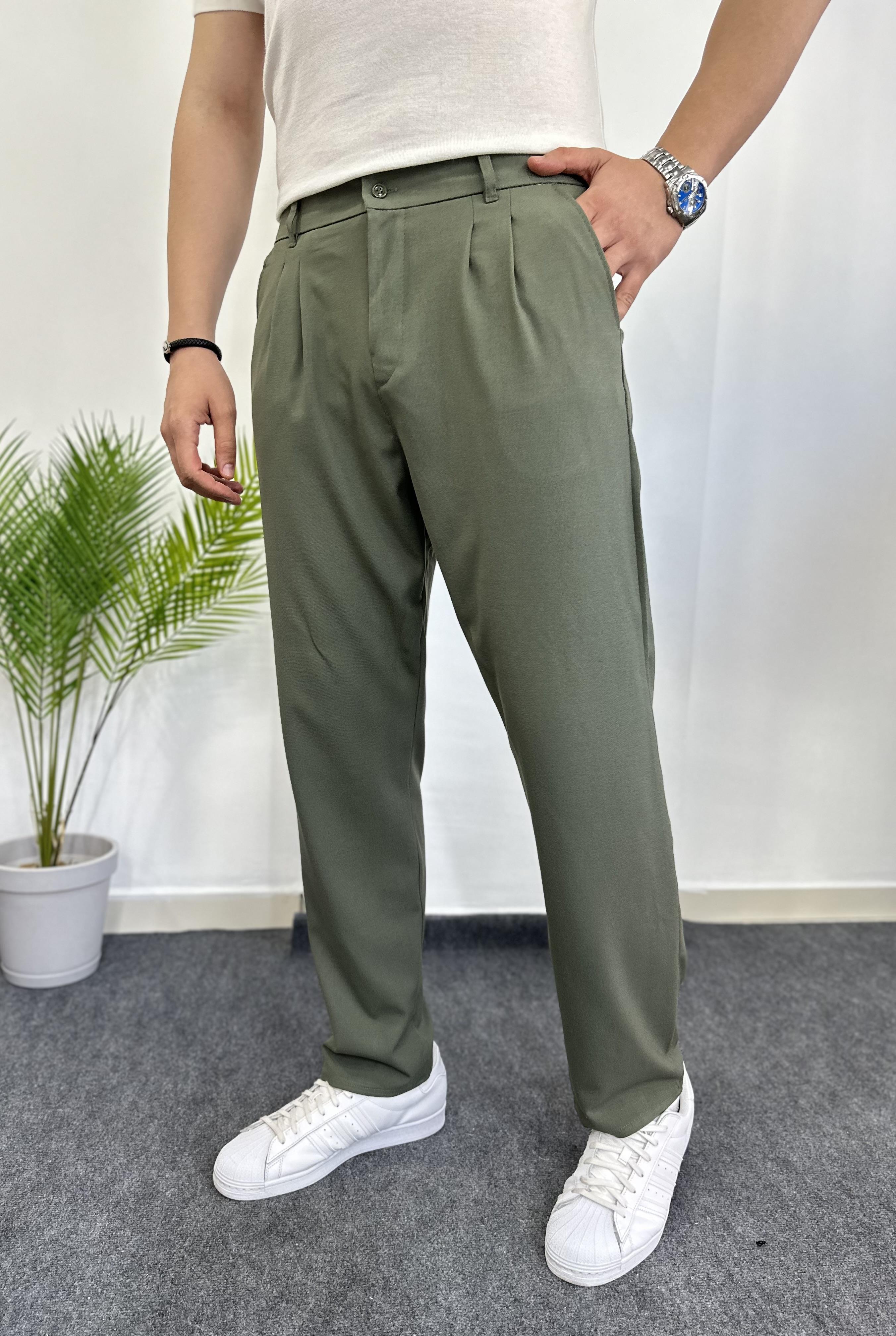 Çağla Baggy Kumaş Pantolon 