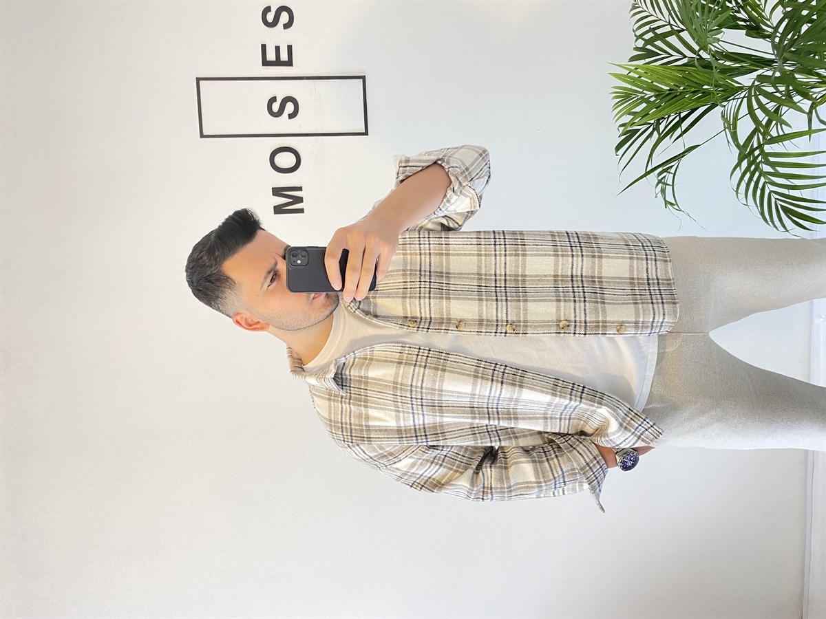 Oversize Oduncu Gömlek