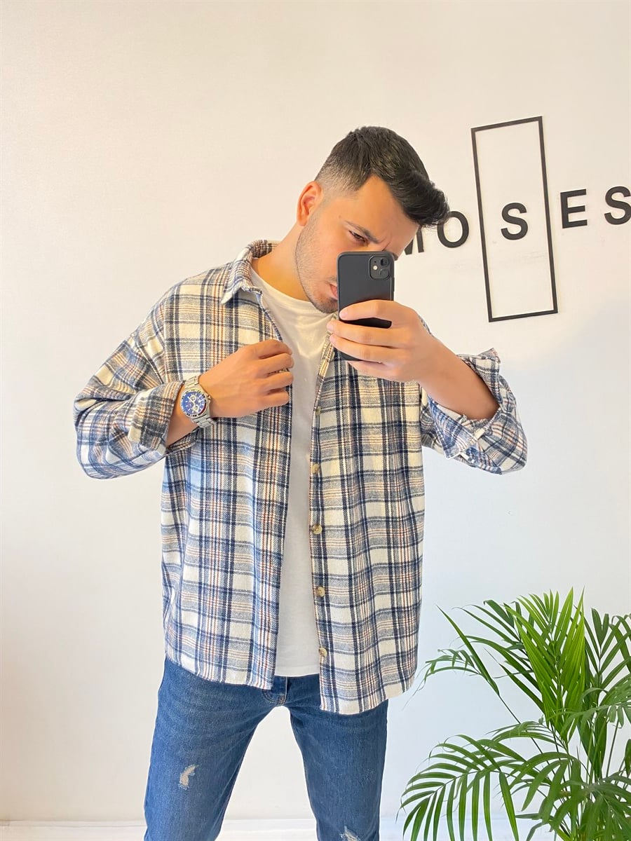 Oversize Oduncu Gömlek