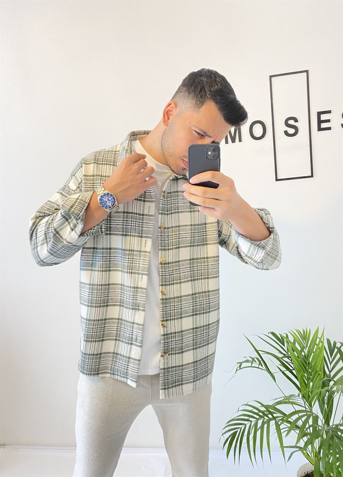 Oversize Oduncu Gömlek